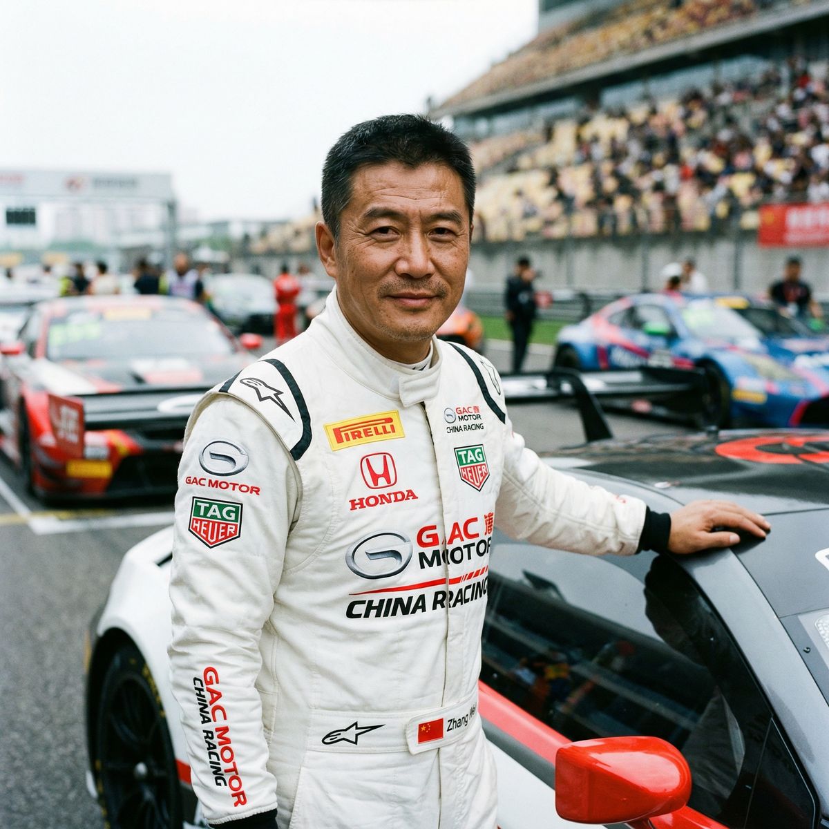 国产自拍赛车手张海峰